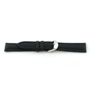 Uhrenarmband Universal H170 Leder Schwarz 22mm