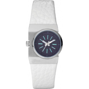 Uhrenarmband Diesel DZ5250 Leder Weiss 21mm